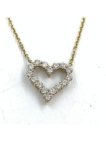 Tiffany & Co. Tiffany & Co. Sentimental Heart Necklace Au750 (view 1)