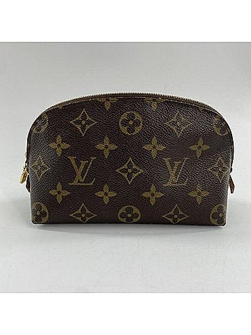 Louis Vuitton LOUIS VUITTON Pochette Tick PM M47515 Monogram Bag Brown Louis Vuitton (view 1)