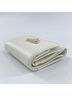 Prada 100% Leather White PRADA Compact Wallet 1MH043 Saffiano White Prada Triangle One size - photo 4