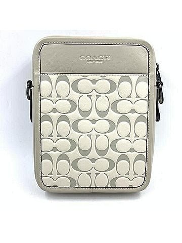 Coach COACH Smooth Calfskin Signature Crossbody Bag CJ670 (view 2)