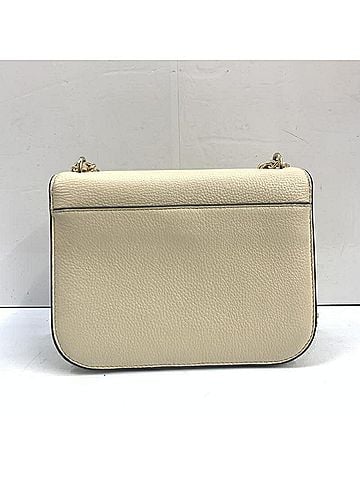 Tory Burch TORY BURCH Chain Shoulder Bag in Ivory (view 2)