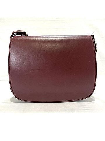Cartier Cartier Must Line Shoulder Bag, Wine Red (view 1)