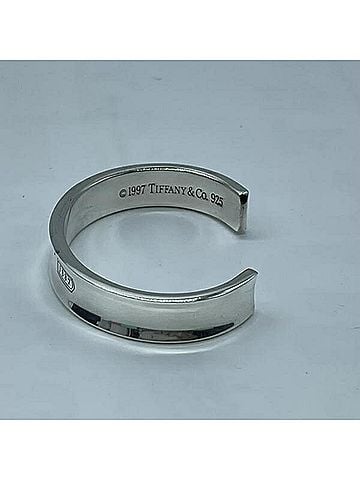Tiffany & Co. Tiffany & Co. 1837 Narrow Cuff 925 Silver Bangle (view 2)