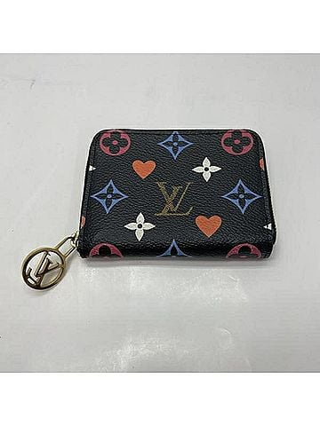 Louis Vuitton LOUIS VUITTON Monogram Game On Zippy Coin Purse M80305 Wallet Playing Cards Louis Vuitton (view 1)
