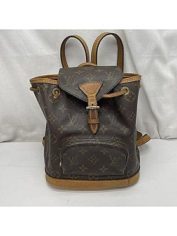 Louis Vuitton LOUIS VUITTON Montsouris PM Backpack SP0967 Brown Louis Vuitton (view 1)