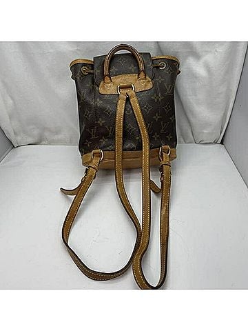 Louis Vuitton LOUIS VUITTON Montsouris PM Backpack SP0967 Brown Louis Vuitton (view 2)