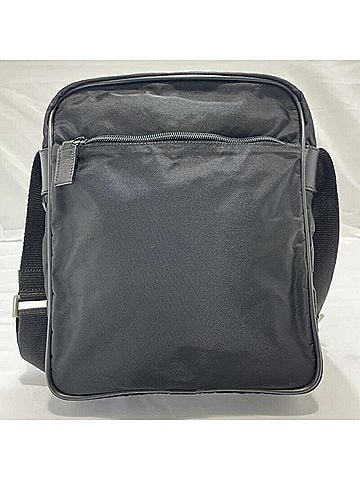 Prada PRADA Side Nylon Shoulder Bag, Black, Triangle Tag, Prada (view 1)