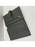 Céline 100% Leather Blue Gray CELINE Large Strap Wallet, Bi-fold Gray One size - photo 3