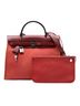 Hermès 100% Canvas Orange Toile Herbag Zip 31 One size - photo 8