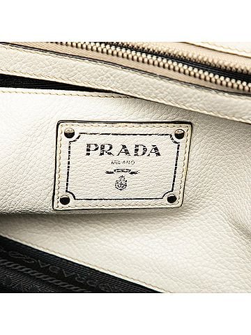 Prada Vitello Daino Front Pocket Open Convertible Tote (view 2)