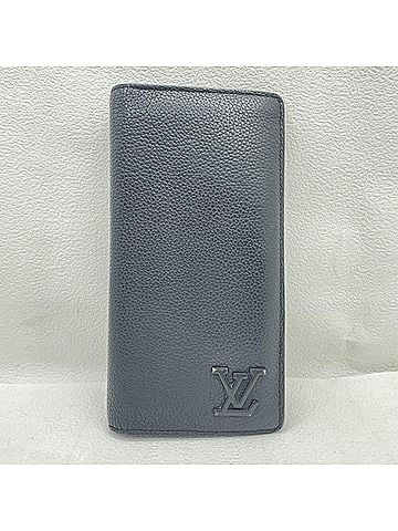 Louis Vuitton LOUIS VUITTON Aerogram Portefeuille Brazza Long Wallet M69980 (view 1)