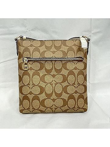 Coach COACH Horse and Carriage Shoulder Bag, Beige (view 2)
