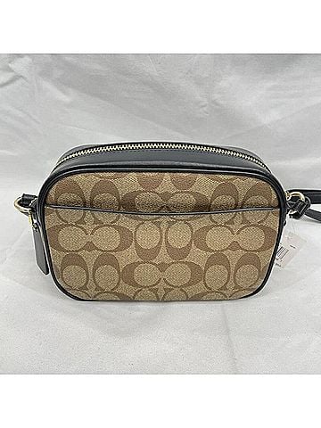 Coach COACH Signature Mini Jamie Camera Bag Shoulder Beige (view 2)