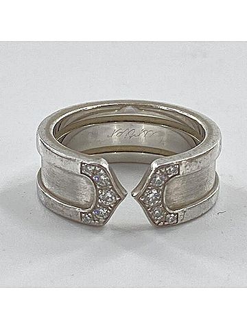 Cartier Cartier C2 Small Ring, 750 45, 5312, Silver Color, (view 1)