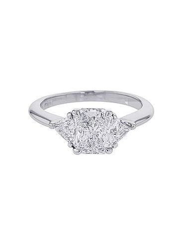 Tiffany & Co. Tiffany & Co. ring with 1.09ct diamonds, Pt950 platinum, size approximately 8, GIA certified. (view 1)