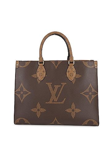 Louis Vuitton Louis Vuitton Monogram Reverse Giant On-the-Go Tote Bag MM M45321 2-way Shoulder Handbag Women's LOUIS VUITTON (view 1)