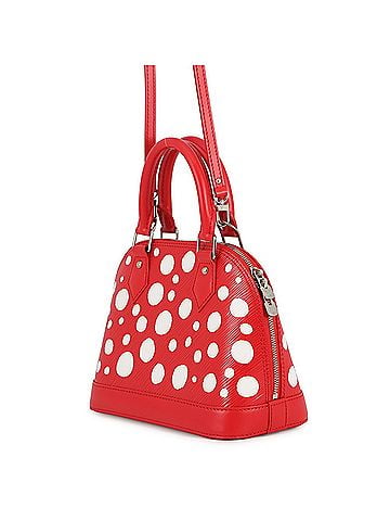 Louis Vuitton Louis Vuitton Epi Infinity Dot Alma BB Handbag (M21698) with LV x YK Design. Also available: a 2-way shoulder bag featuring Yayoi Kusama. handbags. (view 2)