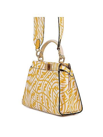 Fendi Fendi FF Verdigo Peekaboo Mini Leather Handbag 8BN244 FENDI 2-way (view 2)