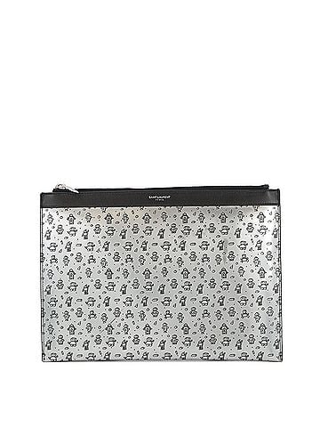 Yves Saint Laurent Yves Saint Laurent Saint Laurent Paris Clutch Bag Robot 397294 SAINT LAURENT PARIS Black Handbag (view 1)