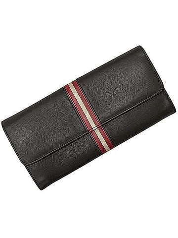 Bally Bally bi-fold long wallet, brown, leather. (view 2)