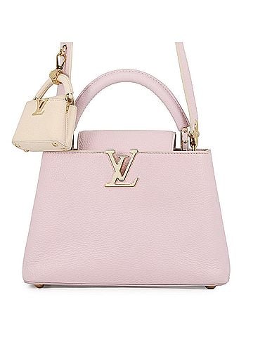 Louis Vuitton Louis Vuitton Capucines BB handbag, Taurillon leather, M24120. This handbag can be used as a 2-way shoulder bag. It's women's from Vuitton. (view 1)