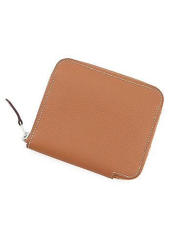 Hermès Hermes Azap Compact Silk In Gold Evercolor Wallet/Coin Purse (W Stamp) - Wallet, Coin Purse, HERMES WALLET (view 1)