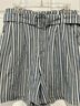 Free People Stripes Blue White Shorts Size 6 - photo 4