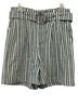 Free People Stripes Blue White Shorts Size 6 - photo 1