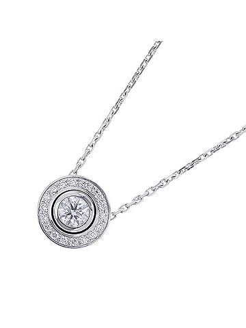 Cartier Cartier Damour Diamond Necklace 18KWG White Gold N7406800 Pendant Pave (view 1)