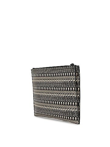 Yves Saint Laurent Yves Saint Laurent Saint Laurent Paris Clutch Bag Skull Print Tablet Case 397294 SAINT LAURENT PARIS Black Handbag Men's (view 2)