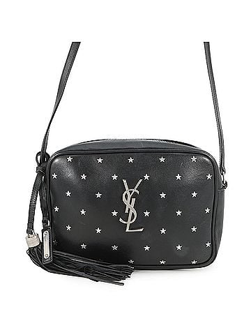 Yves Saint Laurent Yves Saint Laurent Saint Laurent Paris shoulder bag, Star Lou camera leather, 574494, SAINT LAURENT PARIS, black. handbag, PARIS. (view 1)