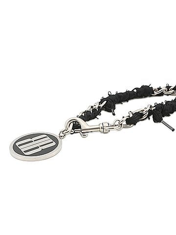 Balenciaga Balenciaga Choker Nano Lace BB Metal 832955 BALENCIAGA Black Necklace NECKLACE (view 2)
