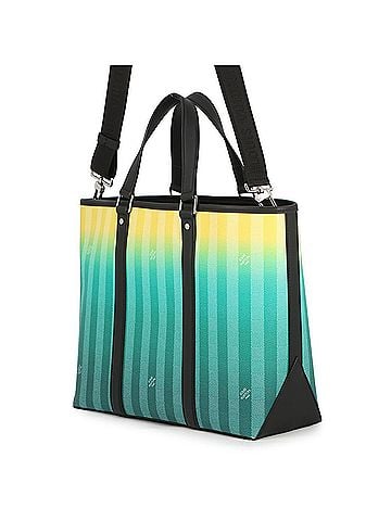 Louis Vuitton Louis Vuitton Damier Stripe Weekend Tote PM M59919 Bag, Handbag, 2-way Shoulder Damier, LOUIS VUITTON (view 2)