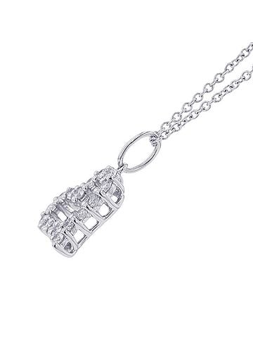 Tiffany & Co. Tiffany & Co. Sentimental Heart Pendant Diamond Necklace, Pt950 Platinum. (view 2)