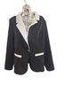 Shein Black White Blazer Size L - photo 1