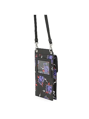 Prada Prada Smartphone Holder Frankenstein Saffiano 2ZH068 PRADA Handbag Black (view 2)