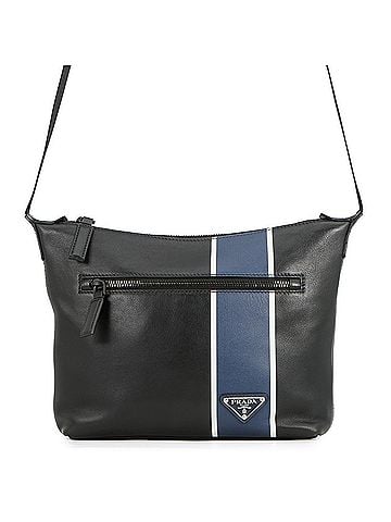 Prada Prada Shoulder Bag Triangle Leather 2VH078 PRADA Black Handbag (view 1)