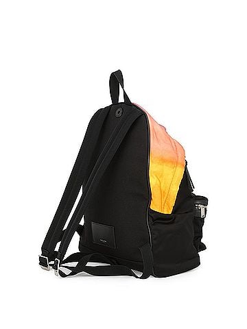 Yves Saint Laurent Yves Saint Laurent Saint Laurent Paris City Backpack, Nylon, 465448, Black; Handbag, SAINT LAURENT PARIS (view 2)