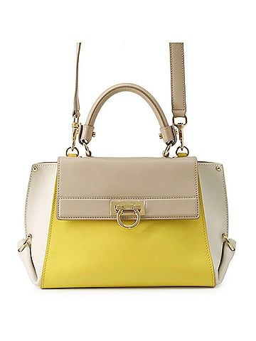 Salvatore Ferragamo Salvatore Ferragamo Sofia Gancini Handbag 21D570 2-way for Women (view 1)