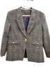 J.Crew Plaid Gray Blazer Size 8 (petite) - photo 1