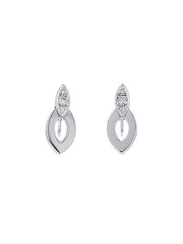 Cartier Cartier Diadea Diamond Earrings, 18K White Gold (K14WG), N8022400. (view 1)