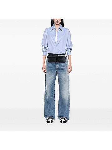 Fendi Zucca Canvas Double Pocket Belt Bag (view 2)
