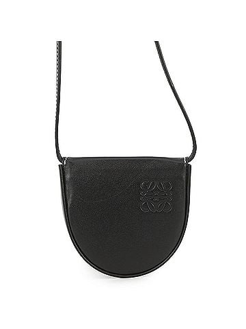 Loewe Loewe Shoulder Wallet/Coin Purse Heel Pouch Mini Calf Leather 109.54.T15 LOEWE Coin Black WALLET (view 1)
