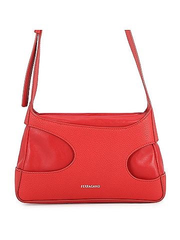 Salvatore Ferragamo Salvatore Ferragamo Shoulder Bag, Cutout Leather, 214956, Handbag, Women's, (view 1)