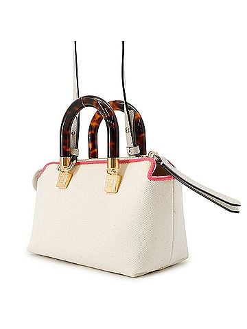 Fendi Fendi By The Way Mini 8BS067 Canvas Handbag - FENDI 2-way Shoulder Bag for Women (view 2)