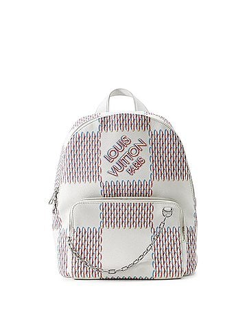 Louis Vuitton Louis Vuitton Damier Spray Racer Backpack M20664 LOUIS VUITTON Handbag White Men's (view 1)