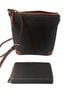 Dooney & Bourke 100% Leather Black Brown Leather Crossbody Bag One size - photo 2