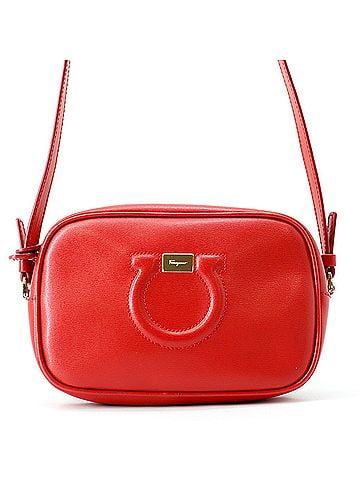 Salvatore Ferragamo Salvatore Ferragamo Shoulder Bag Gancini Gancio City 21H006 Handbag Women's (view 1)