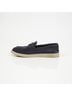 Prada 100% Leather Blue Triangular Logo Loafer Size Size EU 36 - photo 7