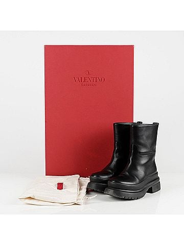 Mario Valentino Roman Stud Ankle Boots (view 1)